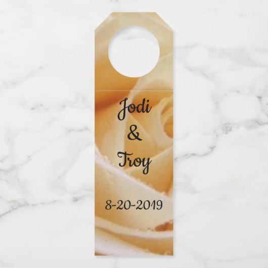 Geel Label van het Rozenweddenschap (Voorkant)