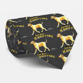 Geel Laboratorium dat volledig kalmerend is Stropdas (Opgerold)