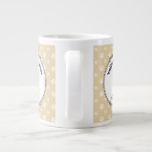 Geel laboratorium mam (labrador Retriever mam) Grote Koffiekop (Achterkant)