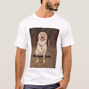 Geel laboratorium t-shirt