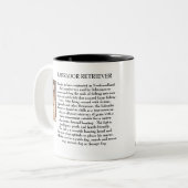 Geel laboratorium tweekleurige koffiemok (Voorkant links)