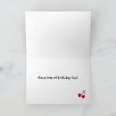 Geel Labrador dat op u let Verjaardag Kaart (Binnen)