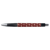 Geel labrador Dogs Pattern Monogramed Pen (Voorkant)