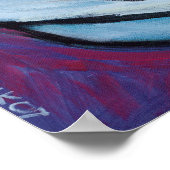 Geel labrador poster (Hoek)