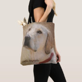 geel Labrador Retriever portret Tote Bag (Dichtbij)