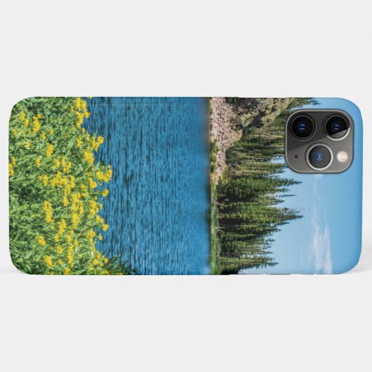 Geel landschap Case-Mate iPhone case (Achterkant (horizontaal))