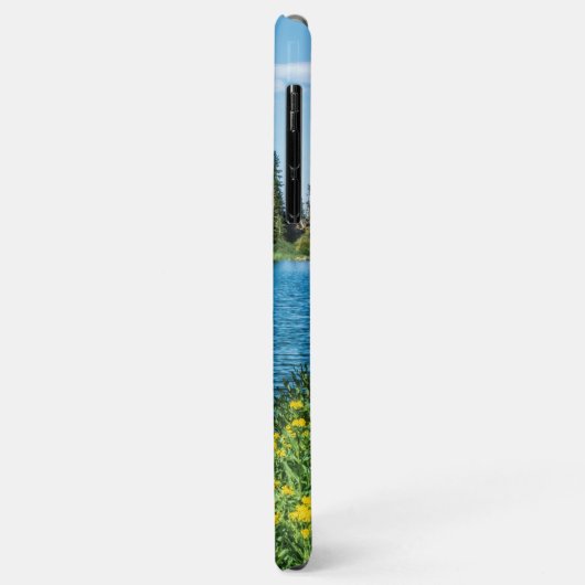 Geel landschap Case-Mate iPhone case (Achterkant/links)