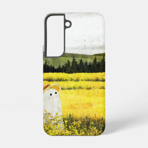 Geel landschap samsung galaxy hoesje