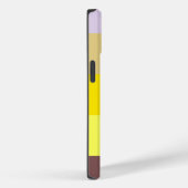 Geel lavendelbruin Case-Mate iPhone case (Achterkant / Rechts)