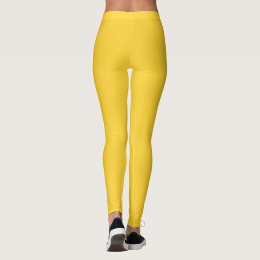 Geel Leggings (Achterkant)