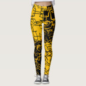 Geel Leggings (Voorkant)