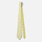 Geel Lemon Citrus Make limonade Lemons Stropdas (Voorkant)