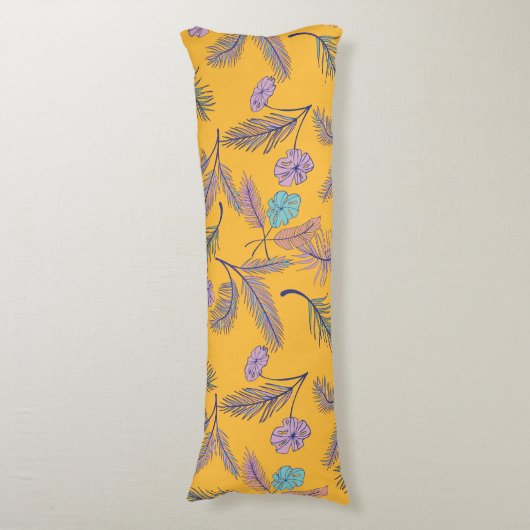 geel lichaamskussen (Voorkant Verticaal)