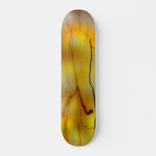 Geel licht persoonlijk skateboard (Voorkant)