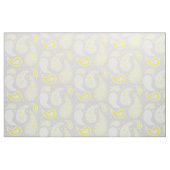 Geel lichtgrijs stof (Fat Quarter)