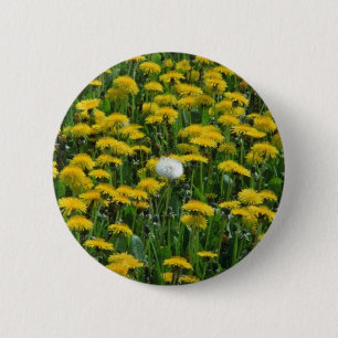 Geel lichtveld in Nederland Ronde Button 5,7 Cm