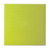 Geel limoen abstract geometrisch morfpatroon tegeltje (Voorkant)