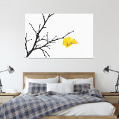 Geel Limoen Bladeren Canvas Afdruk (Insitu (Slaapkamer))