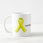 Geel lint (totdat ze allemaal thuiskomen) Mok (Links)