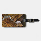 GEEL-LOWSTON-HERFST IN DE NATIONALE PARK GEEL-LOWS BAGAGELABEL (Voorkant horizontaal)