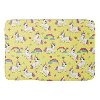 Geel magisch Unicorn Bath Mat
