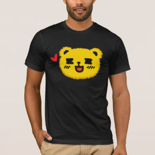 Geel Manga-Beer T-shirt