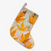 GEEL MAPELVERLIES KLEINE KERSTSOK (Voorkant (Hangend))