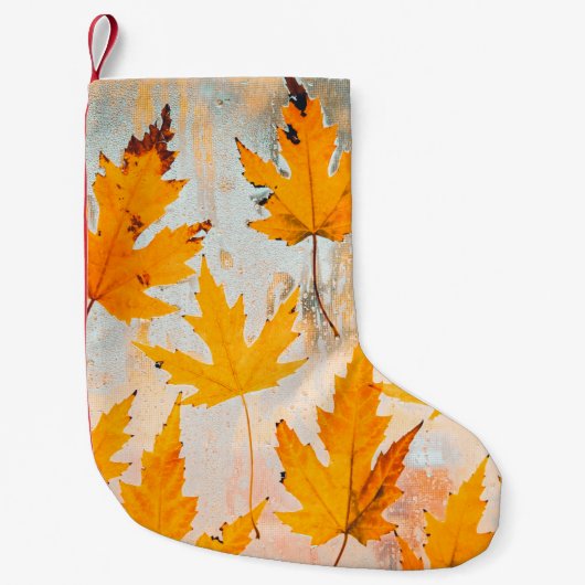 GEEL MAPELVERLIES KLEINE KERSTSOK (Voorkant)