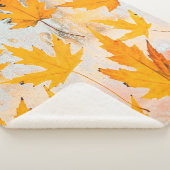 GEEL MAPELVERLIES SHERPA DEKEN (3/4)