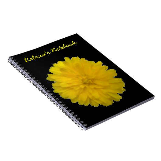 Geel Marigold  Notitieboek (Rechterzijde)