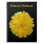 Geel Marigold  Notitieboek (Voorkant)