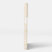 Geel marmeren achtergrond iPhone hoesje (Rechterkant)