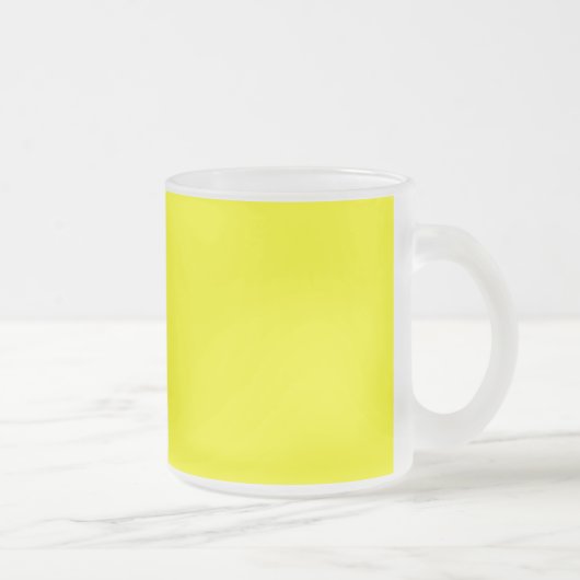 Geel Matglas Koffiemok (Rechts)