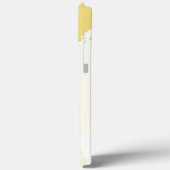 Geel meisje Big Afro White zonnebril Case-Mate iPhone Case (Achterkant / Links)