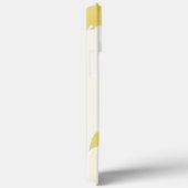 Geel meisje Big Afro White zonnebril Case-Mate iPhone Case (Achterkant / Rechts)