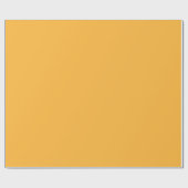 Geel - Merigold inpakpapier Roll (Vlak)