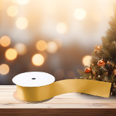 Geel - Merigold Satijnen Lint