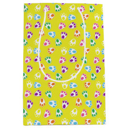 GEEL MET KORTE GEKLEURDE EENVOUDIGE BUNNINGBETALIN MEDIUM CADEAUZAKJE