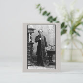 Geel met lange baard briefkaart (Staand voorkant)