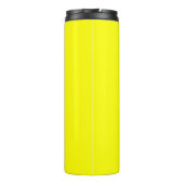 GEEL MET RODE HART THERMOSBEKER (Achterkant)