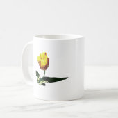 Geel met rode tulp koffiemok (Voorkant links)