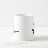 Geel met rode tulp koffiemok (Center)