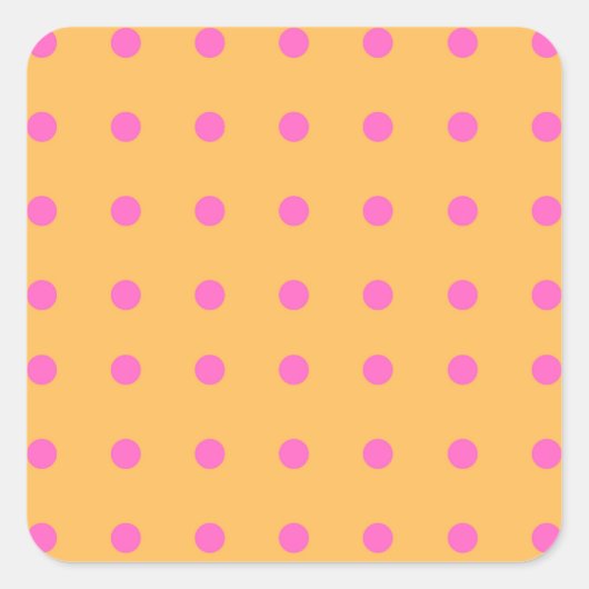 Geel met Roze Stippen_Leuke Stickers (Voorkant)