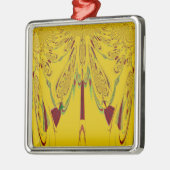 Geel Metalen Ornament (Links)