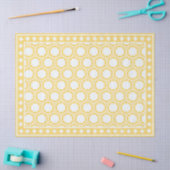 Geel Modern Been Inleg Decoupage Papier (Craft)