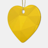 Geel, modern, cool, trendy, stedelijke geometrisch keramisch ornament (Links)