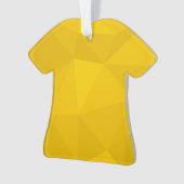 Geel, modern, cool, trendy, stedelijke geometrisch ornament (voorkant)