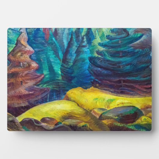 Geel mos | Emily Carr | Fotoplaat (voorkant)