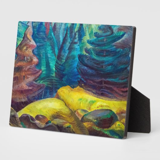 Geel mos | Emily Carr | Fotoplaat (Zijkant)