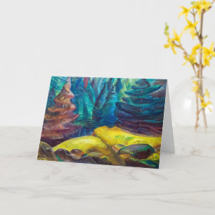 Geel mos Emily Carr Kaart